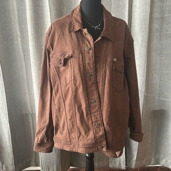 Brown Guess Denim Jacket
